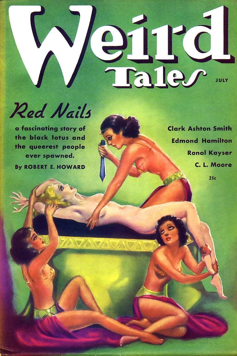 Illustration for article titled The Woman Whose Pulp Art Was Too Sexy for "Public Decency"